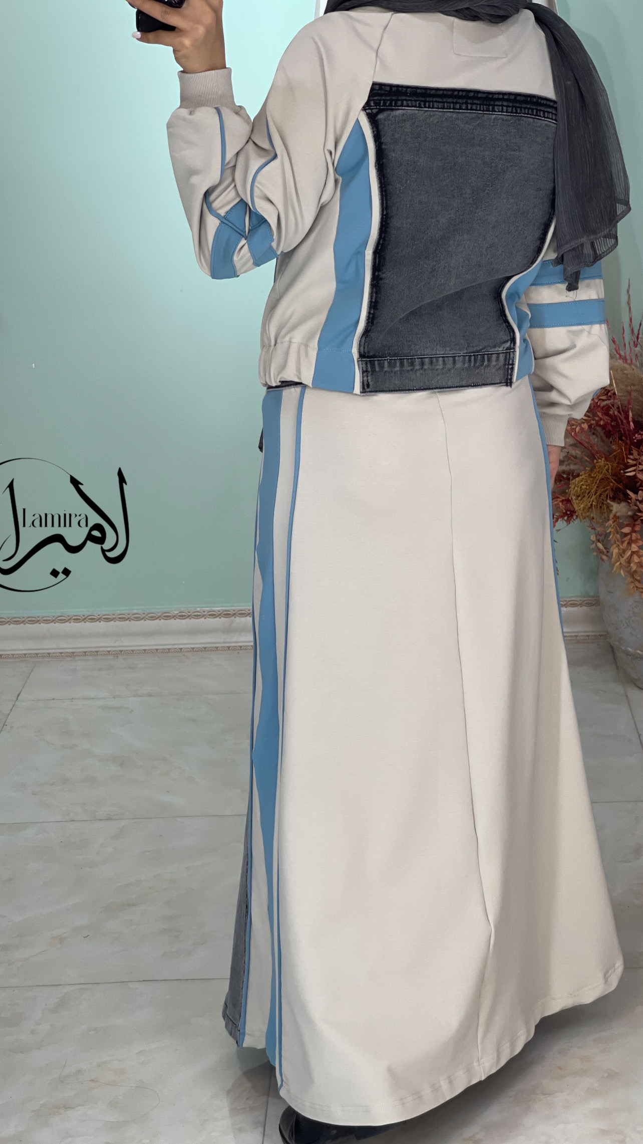 ست-بامبر-و-دامن