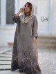 پیراهن-لینن-ایتالیایی-طرح-گل-ریز